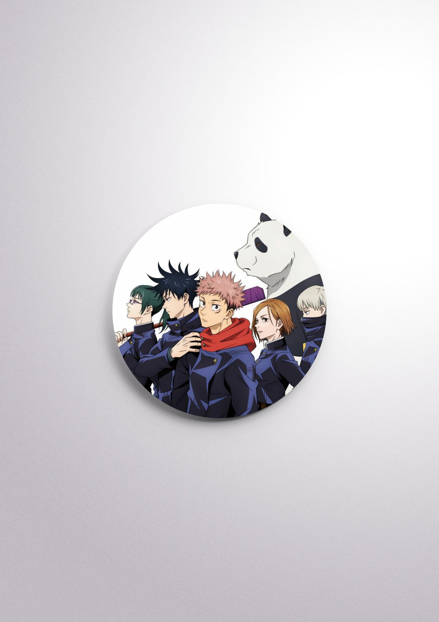 Jujutsu kaisen Scratch-Proof Button Badge