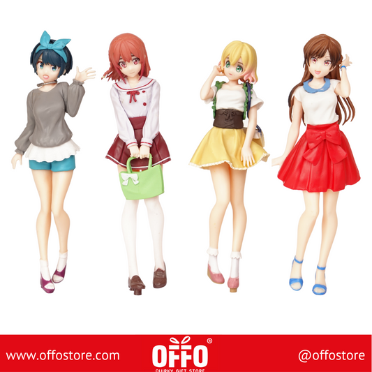 Rent A Girlfriend Set Of 4 Action Figures