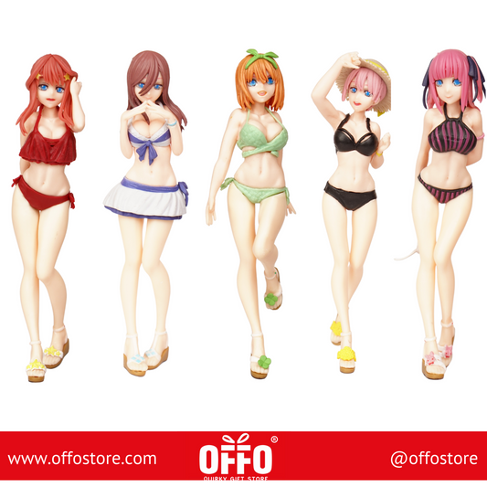 Quintessential Quintuplets Set Of 5 Action Figures