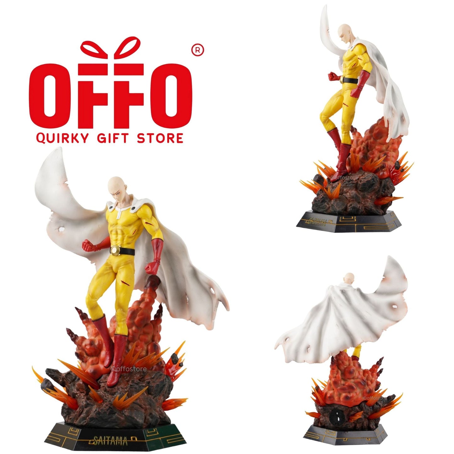 One Punch Man Saitama Anime Action Figure