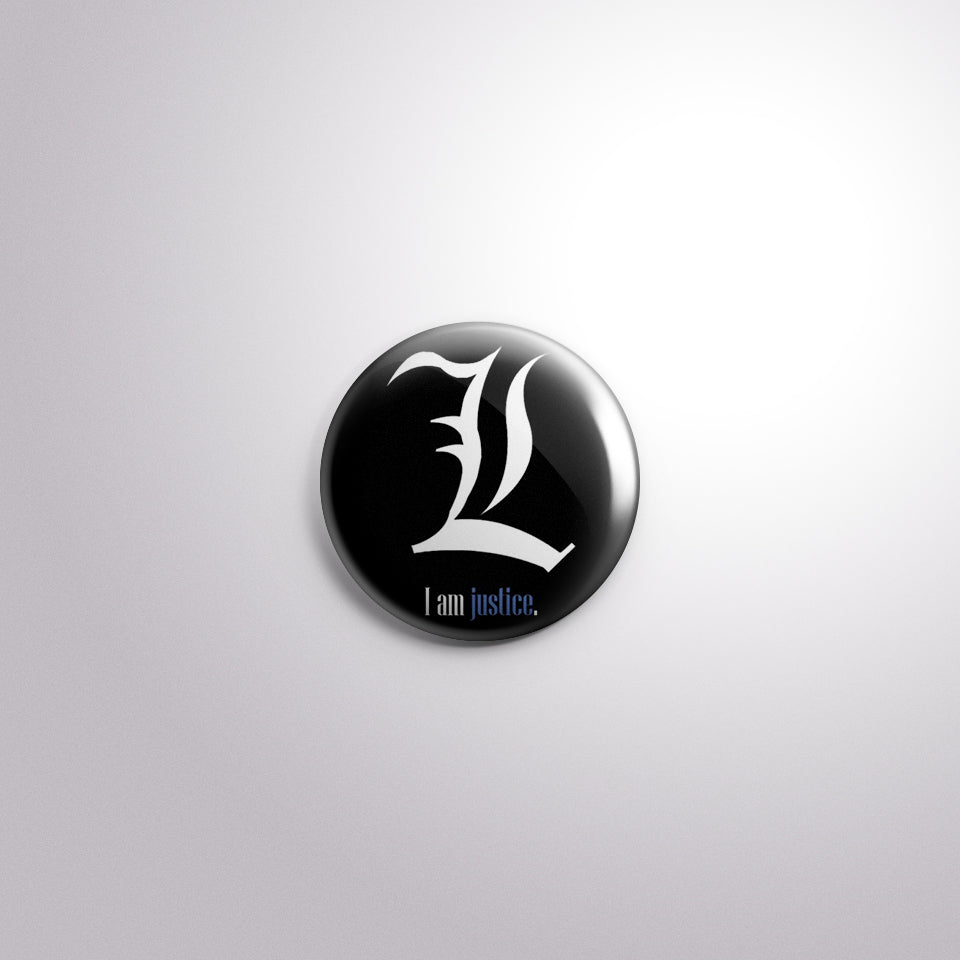 Death Note Scratch-Proof Button Badge