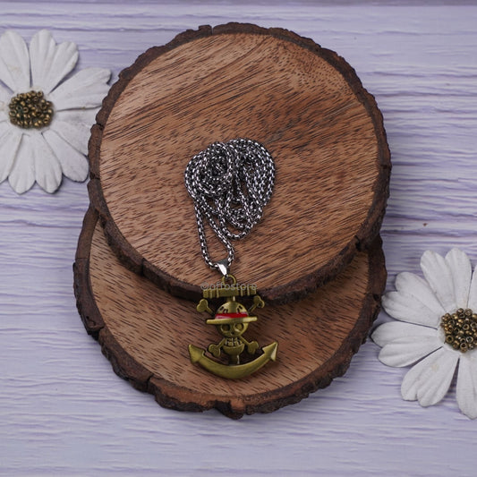 One Piece Anime Strawhat Pirates Jolly Roger Locket