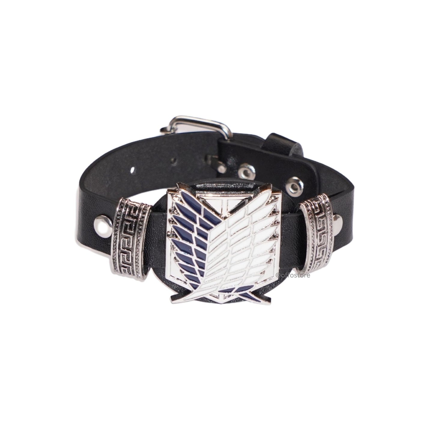 Anime:- Attack on Titan - Scouting Legion Logo Bracelet - 1