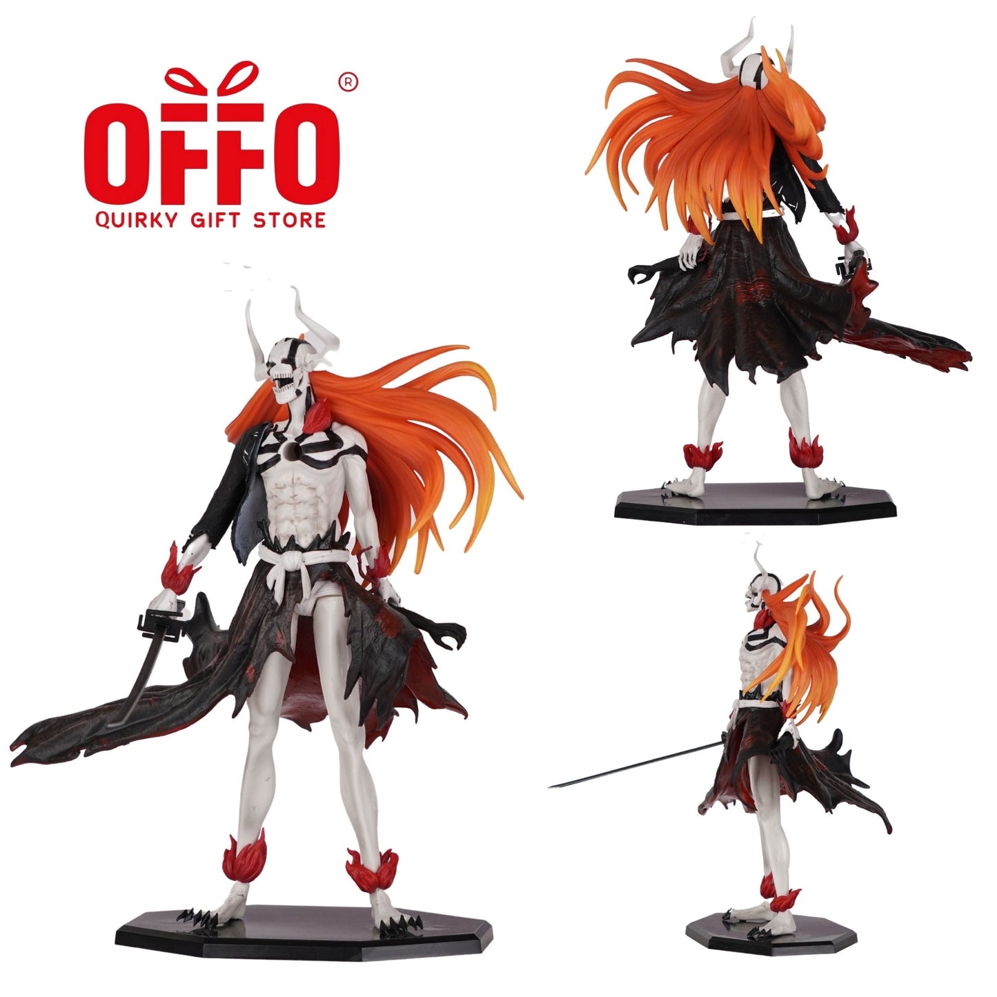 Bleach Anime Ichigo Kurosaki Hollow Form Action Figure