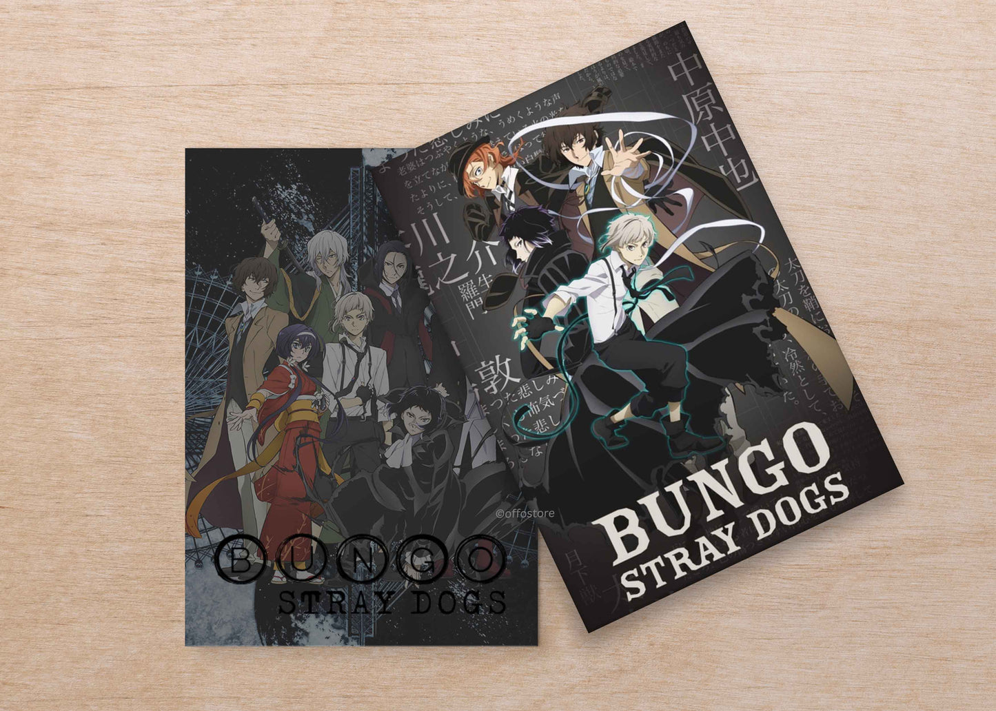 Anime: Bungo Stray Dogs Velvet Finish A5 Notebook