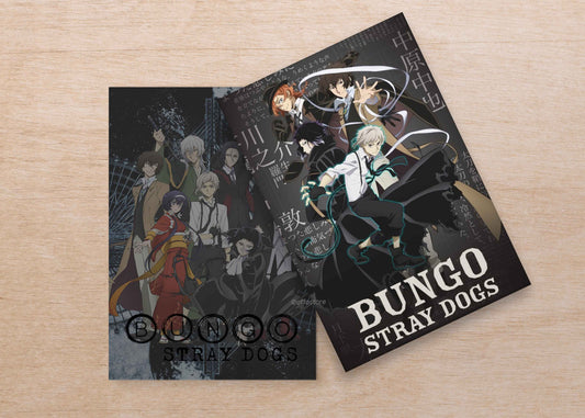 Anime: Bungo Stray Dogs Velvet Finish A5 Notebook