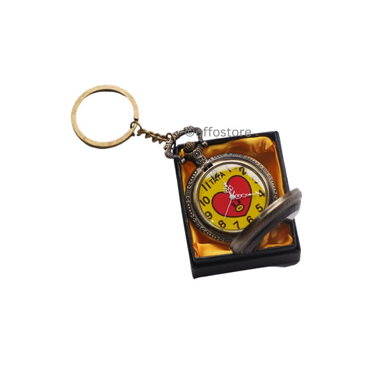 BTS BT21 Tata Pocket watch Keychain