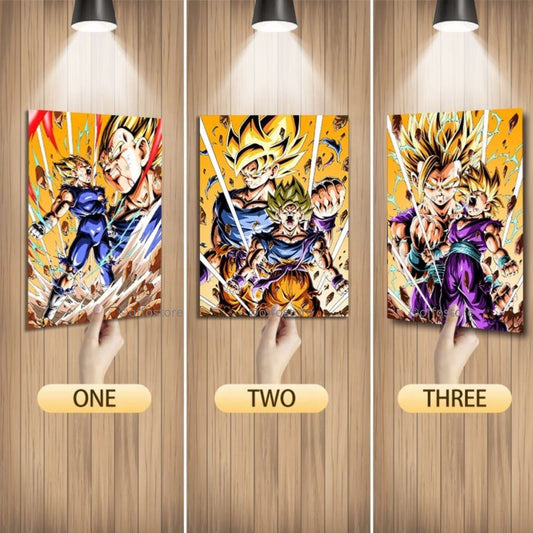 Dragon Ball Z Anime 3D Poster - C