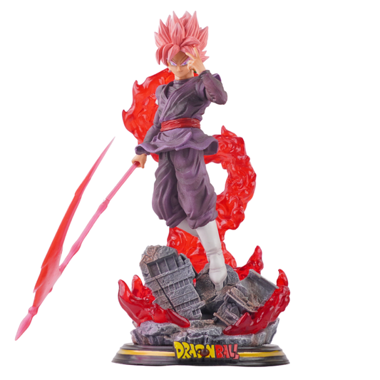 Dragon Ball Z Anime Black Rose Goku Super Saiyan Action Figure
