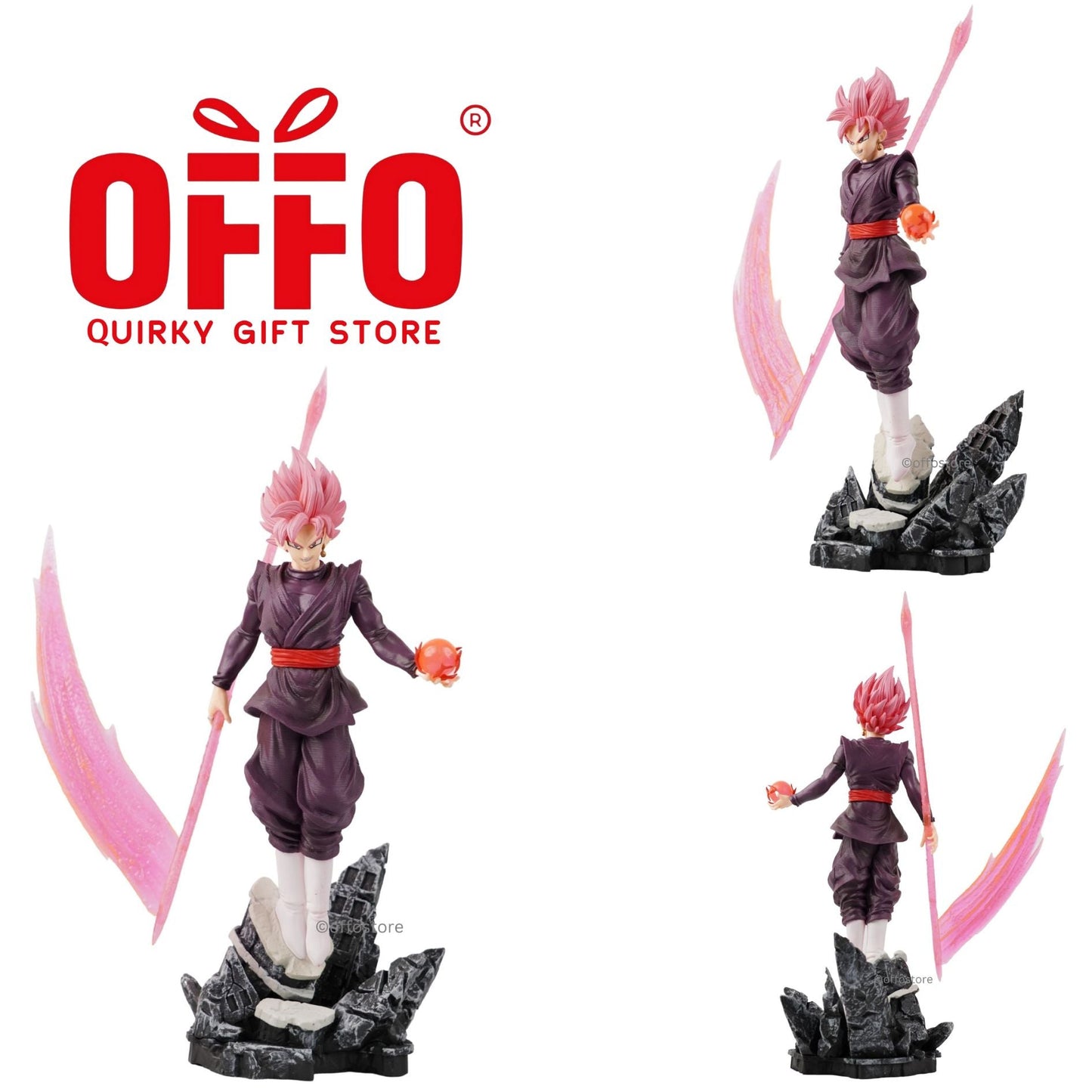 Dragon Ball Z Anime Black Rose Action Figure