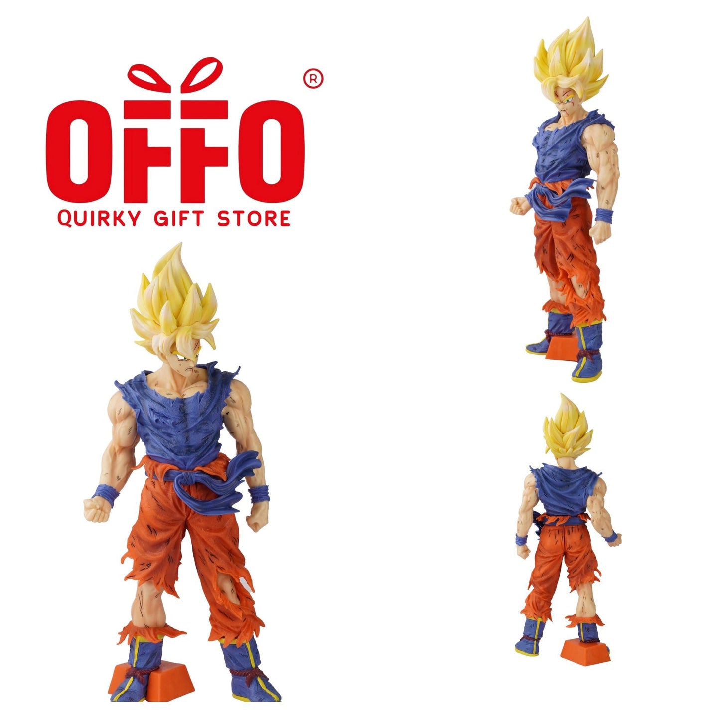 Dragon Ball Z Anime Goku Super Saiyan Action Figure