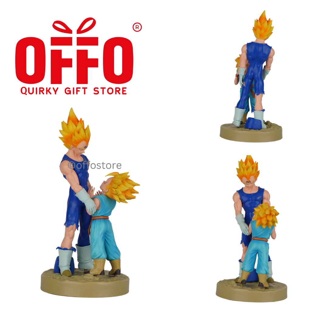 Dragon Ball Z Anime Super Saiyan Vegeta and Trunks Action Figure