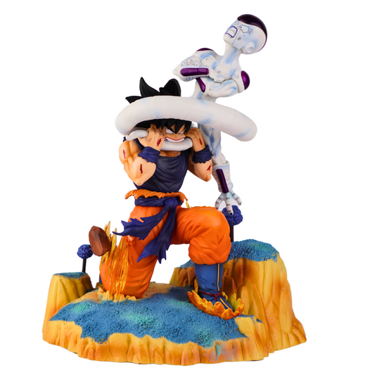Anime Dragon Ball Z Goku Bite Frieza Action Figure