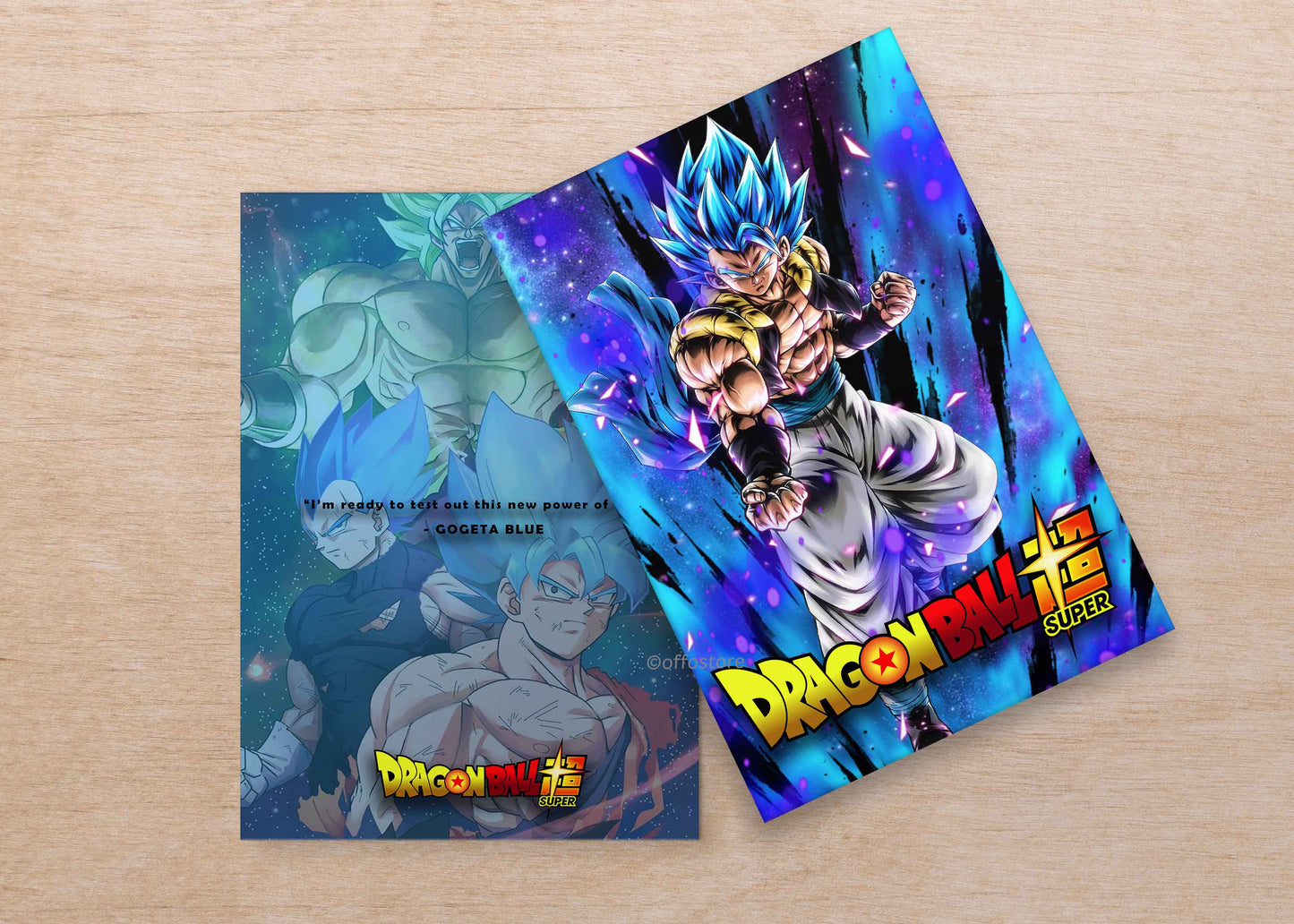 Anime: Dragon Ball Z Gogeta Velvet Finish A5 Notebook
