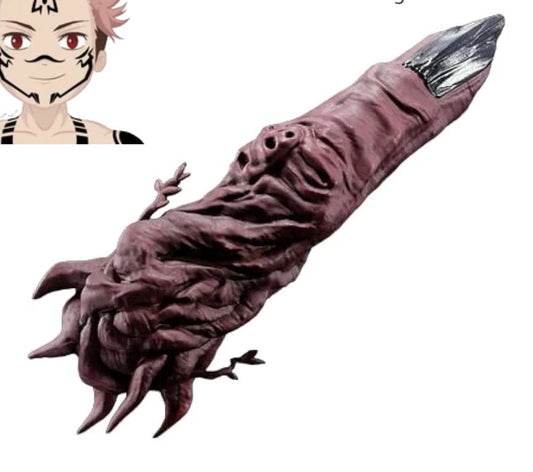 Sukuna Finger Replica – Jujutsu Kaisen Anime Collectible Prop for Fans & Cosplayers, Detailed Cursed Finger Model for Display and Gifts