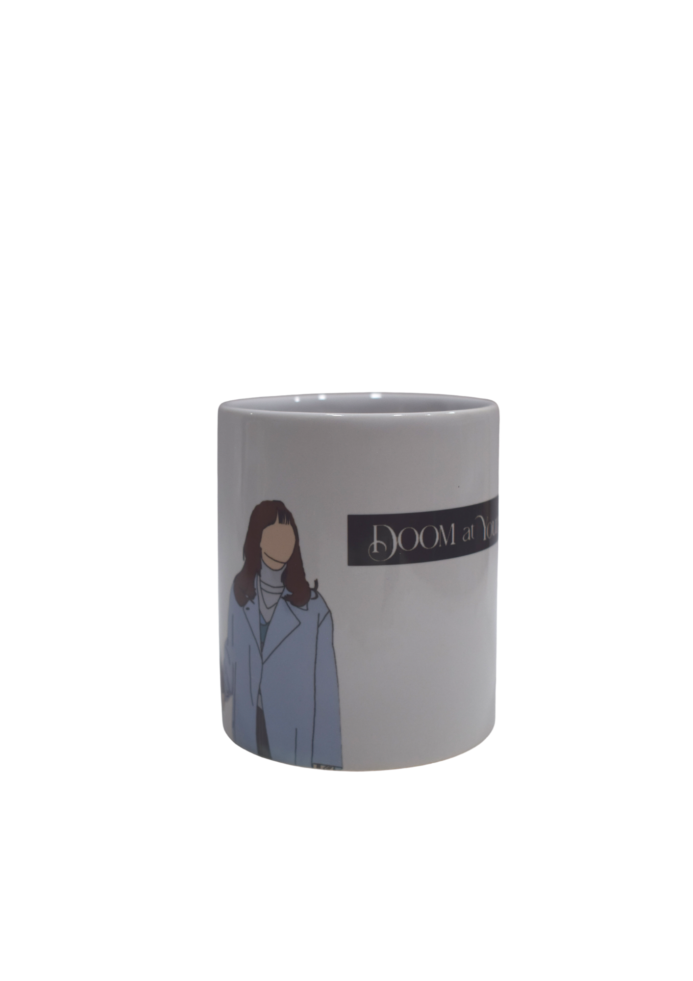 K-Drama: Doom At Your Service - White Ceramic Mug