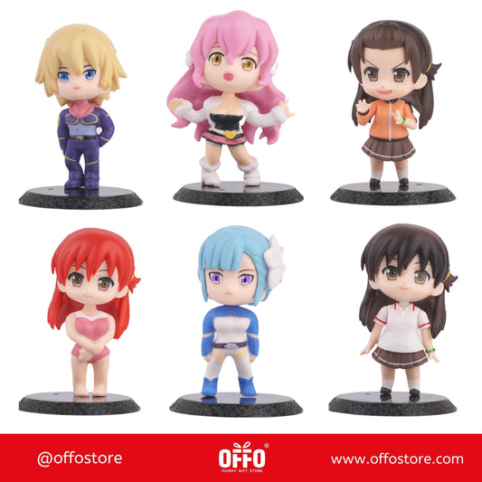 Lagrange: The Flower of Rin-ne Set of 6 Action Figures