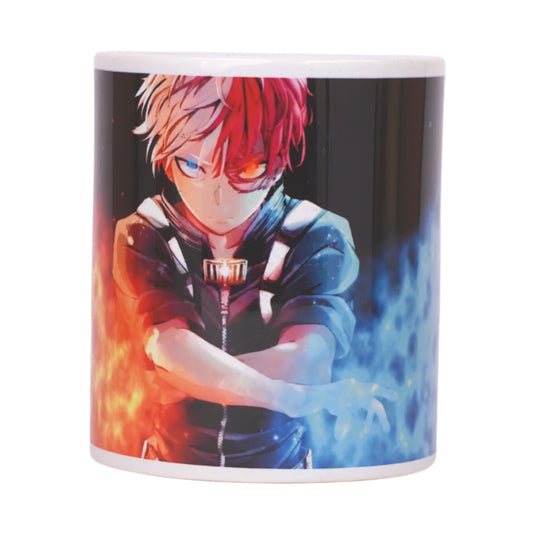 Anime: My Hero Academia Shoto Todoroki White - Ceramic Mug