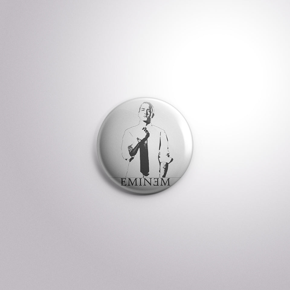 Eminem Scratch-Proof Button Badge