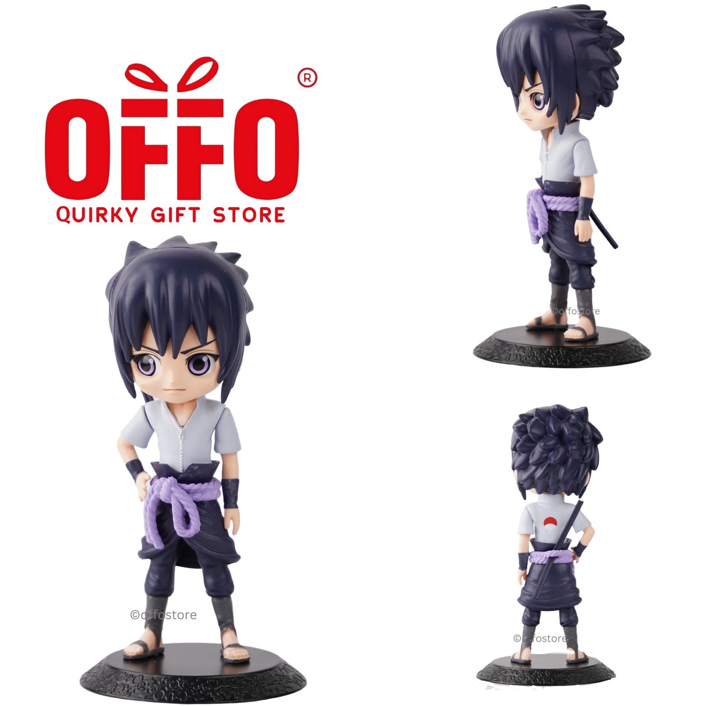 Naruto Anime Sasuke Uchiha Action Figure-F