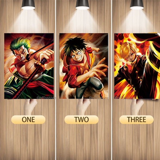 One Piece Anime 3D Poster - D
