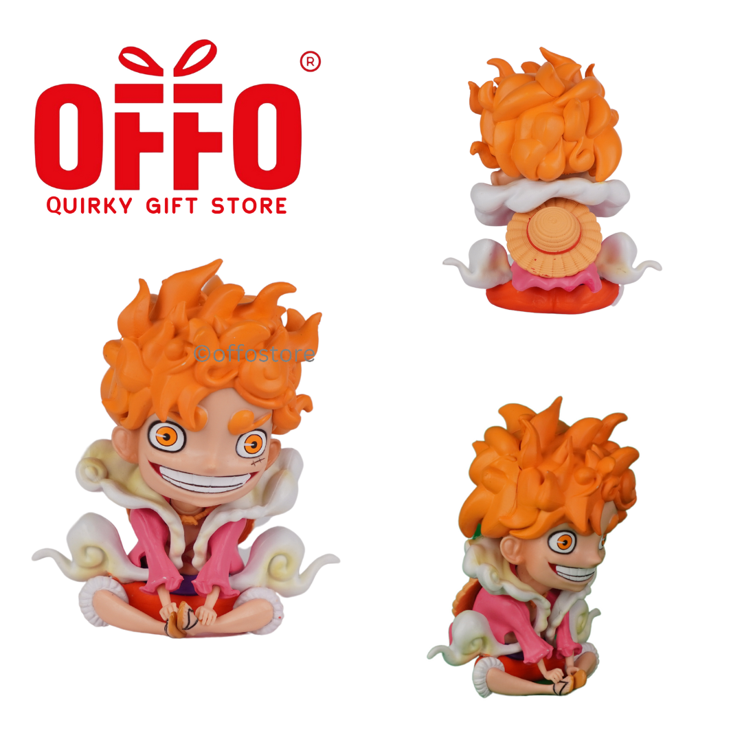 One Piece Anime Nika Luffy Gear 5 Action Figure