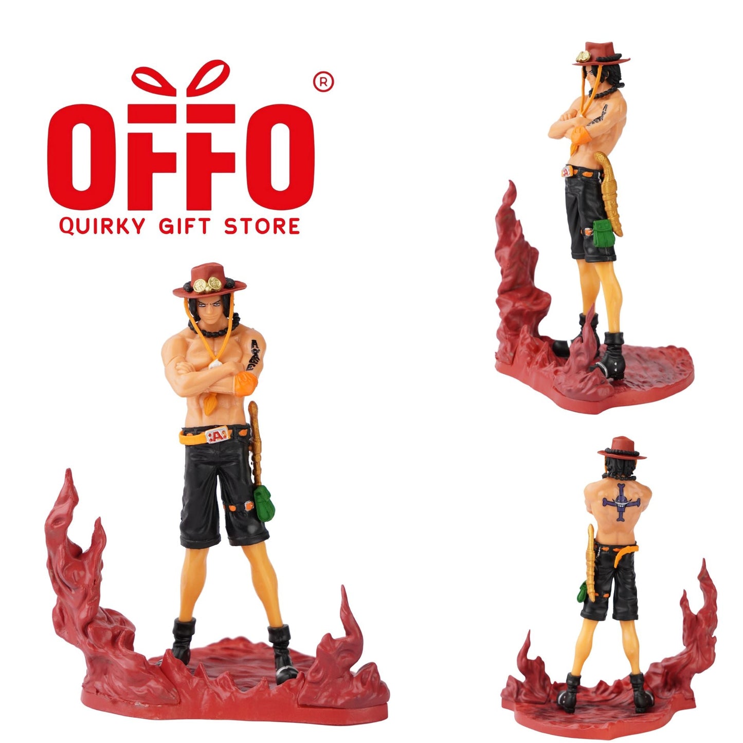 One Piece Anime Portgas D Ace Action Figure