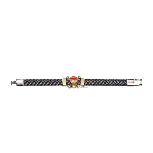 Anime:- One Piece - Strawhat Pirates Logo Bracelet