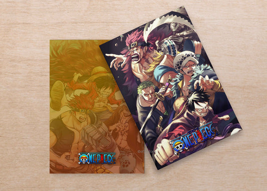 Anime: One Piece Worst Generation Velvet Finish A5 Notebook