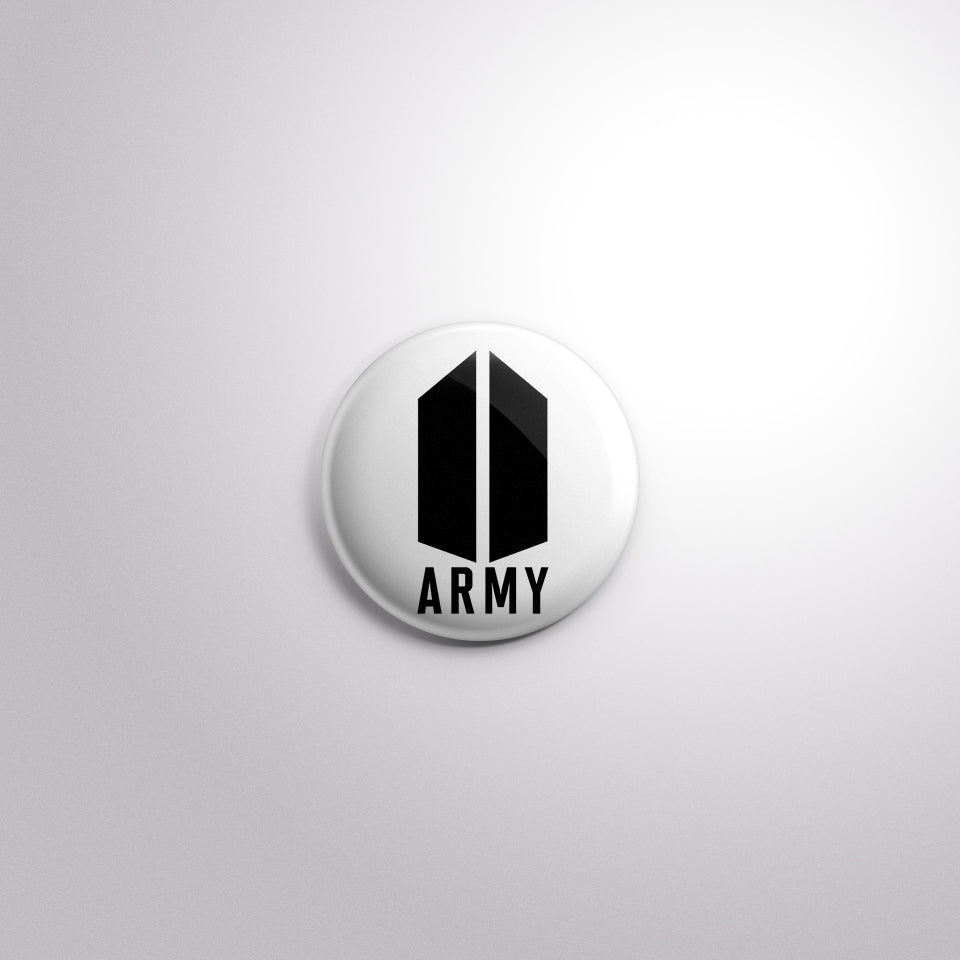 BTS Army Scratch-Proof Button Badge