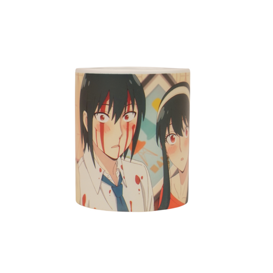 Offo® || Yor, Yuri  Rakshabandhan White Ceramic Mug