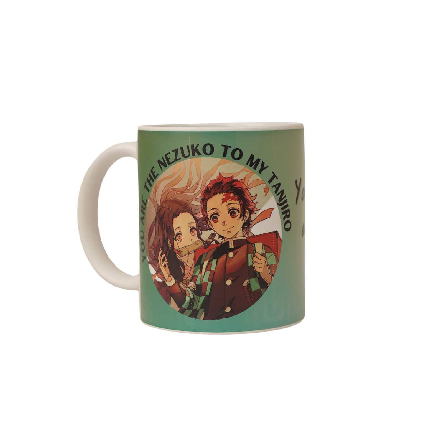 Offo® || Nezuko, Tanjiro B Rakshabandhan White Ceramic Mug