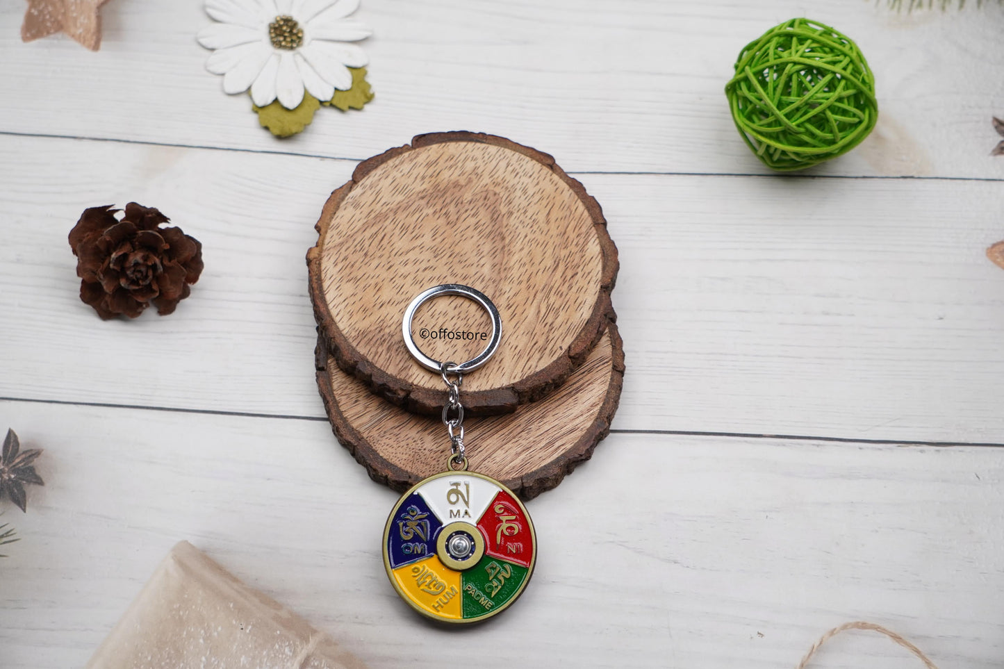 Ladakh Metal Keychain