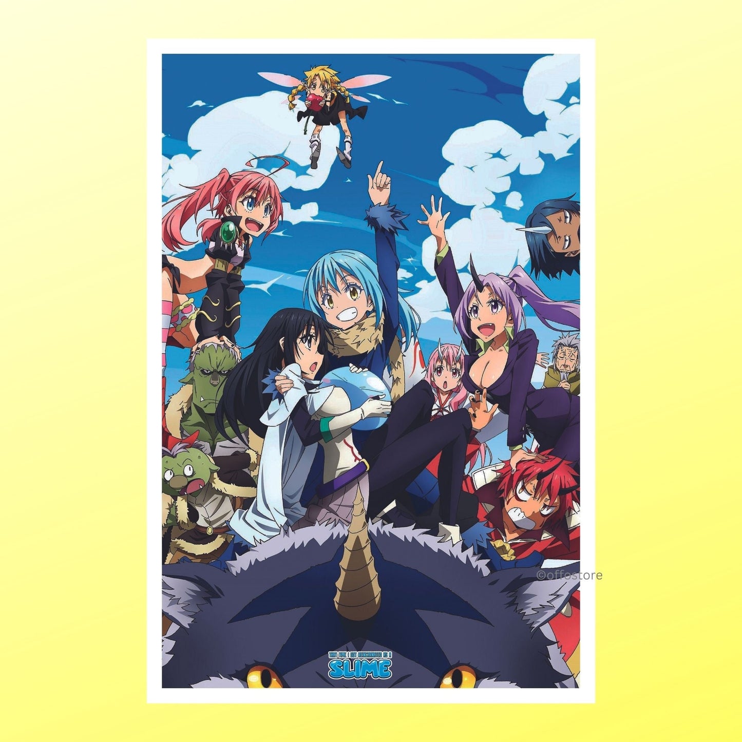 That Time I Got Reincarnated As A Slime Anime Wall Poster
