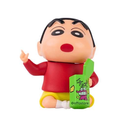 Shinchan Cartoon Shinchan Sitting Action Figure