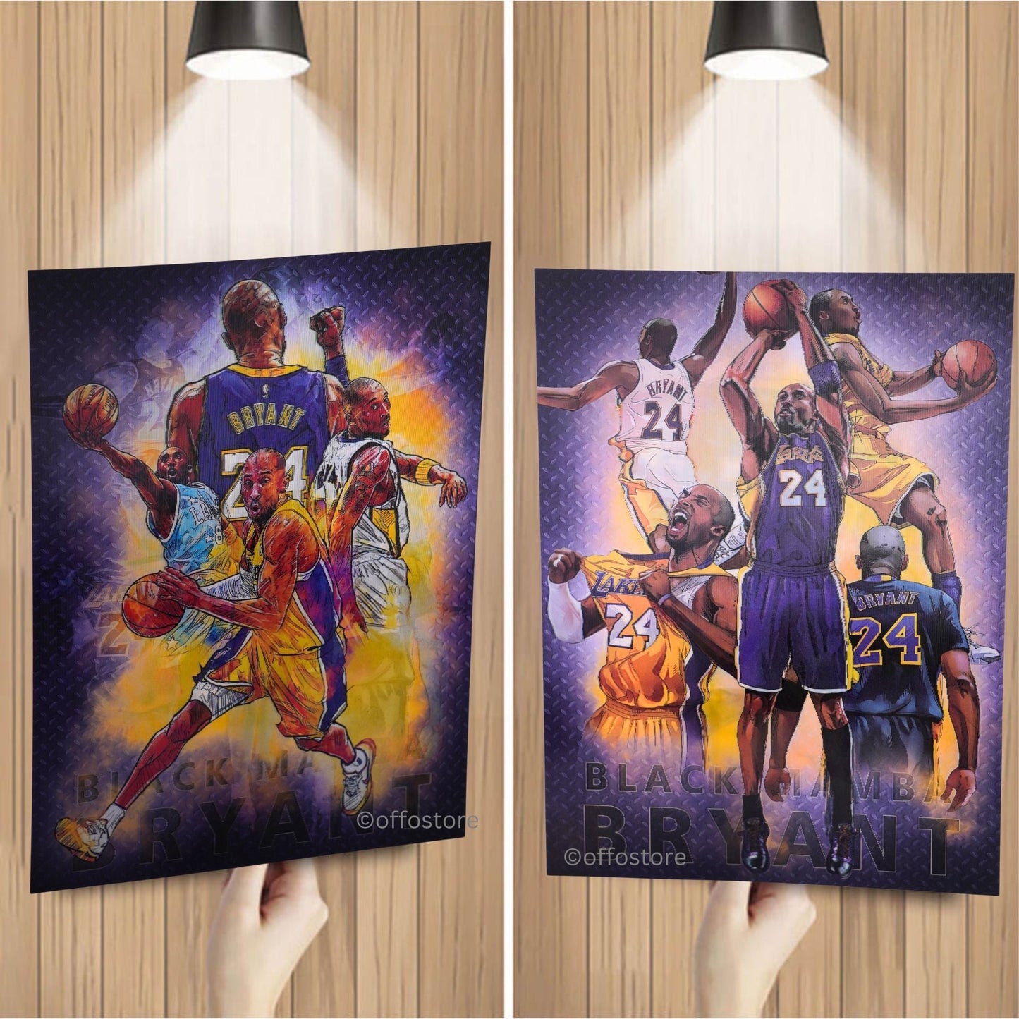 NBA Basketball 3D Poster
