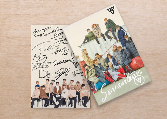 Seventeen Velvet Finish A5 Notebook