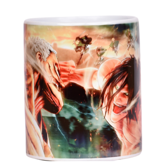 Anime: Attack On Titan - White Ceramic Mug