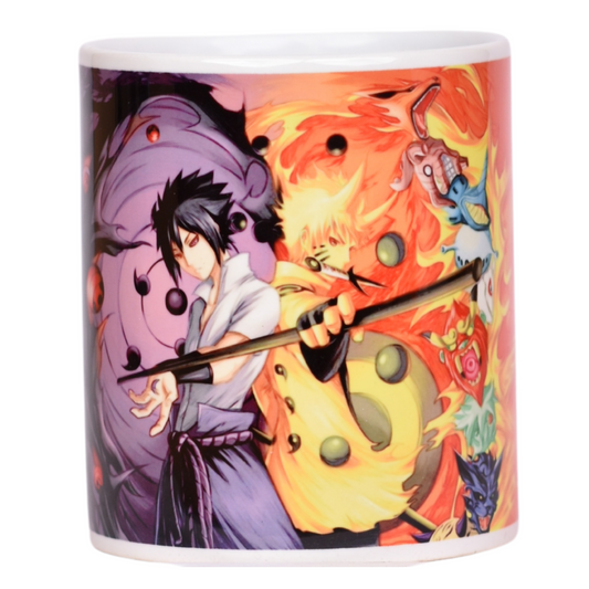 Anime: Naruto - White Ceramic Mug