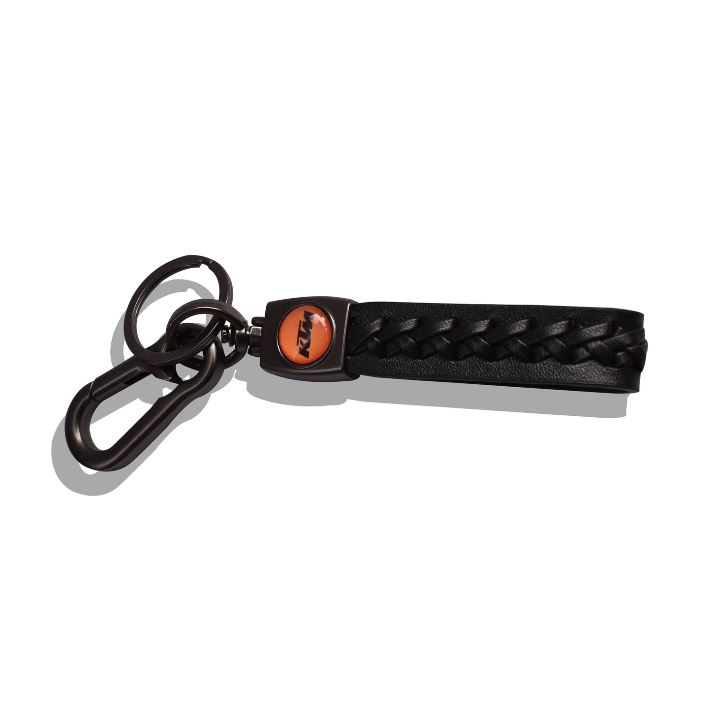 Ktm Leather Keychain