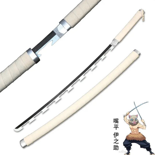 Demon Slayer Inosuke Wooden Practice Katana
