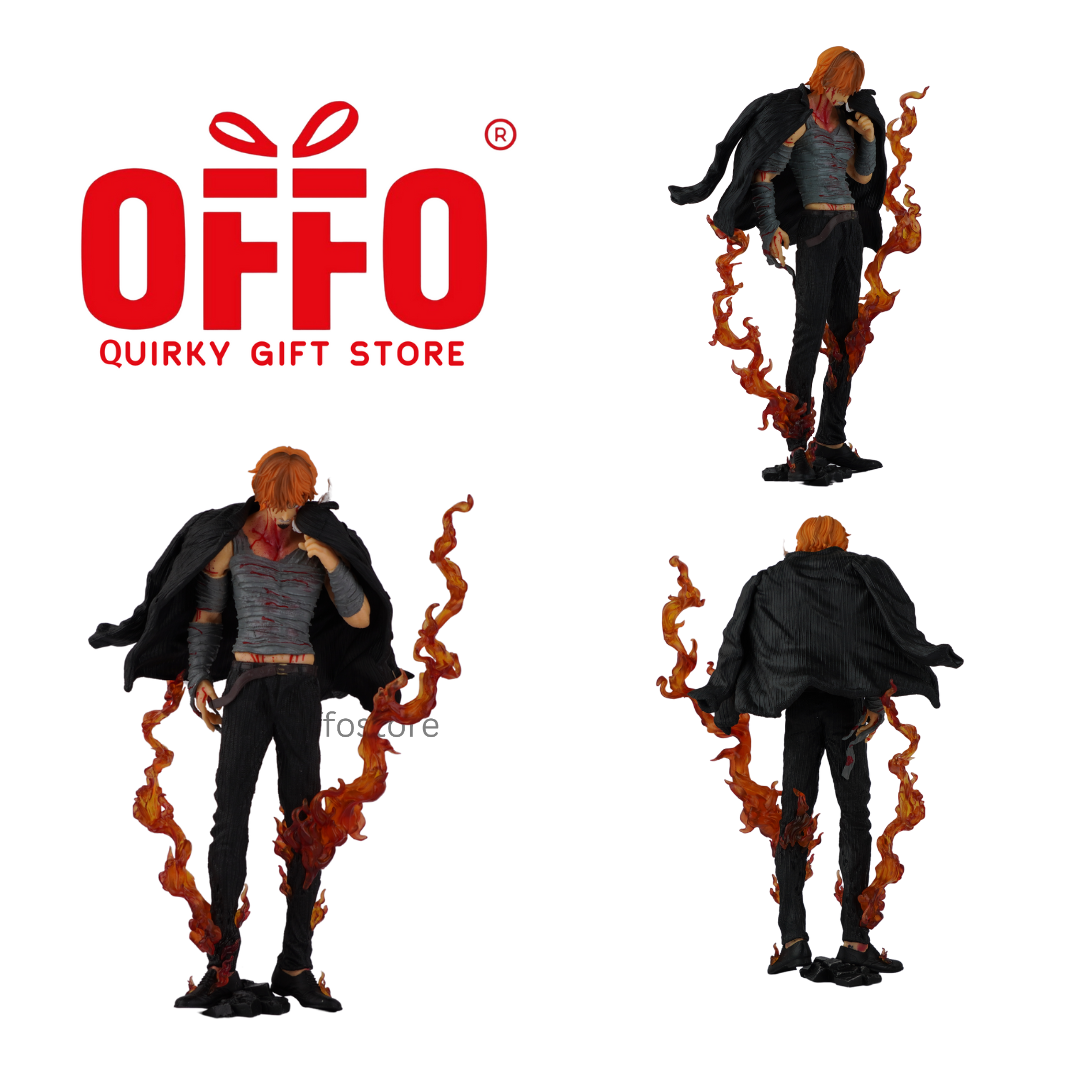 Anime One Piece Sanji Blood Bath Smoking Action Figure