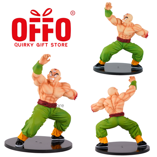 Anime Dragon Ball Z Tien Shinhan Battle Damage Action Figure