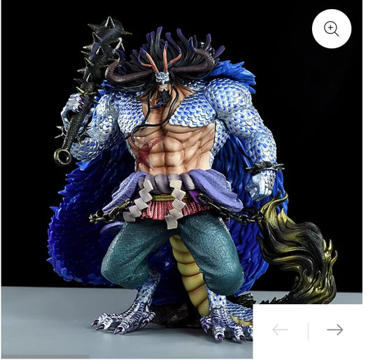 Kaido Action Figure – One Piece Anime Collectible for Car Dashboard, Home Decor, Office Desk & Study Table – Ideal Gift for Fans & Collectors
