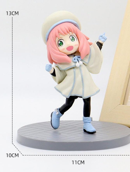 Anya Action Figure – Spy x Family Anime Collectible Toy for Fans & Kids, Cute Character Figurine for Display, Gifts, and Roleplay