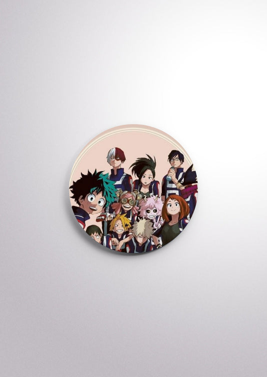 My Hero Academia Scratch-Proof Button Badge