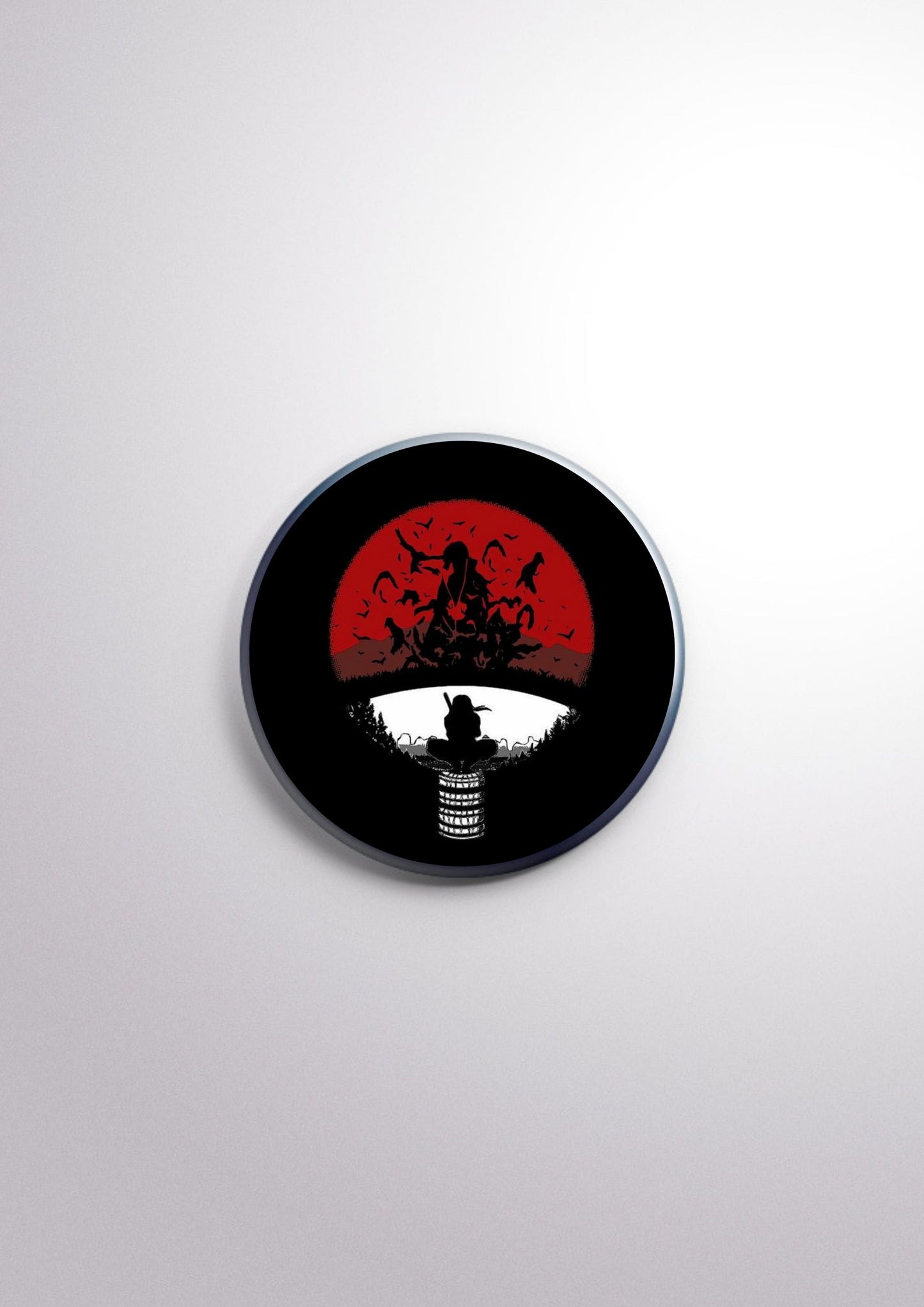Naruto Scratch-Proof Button Badge