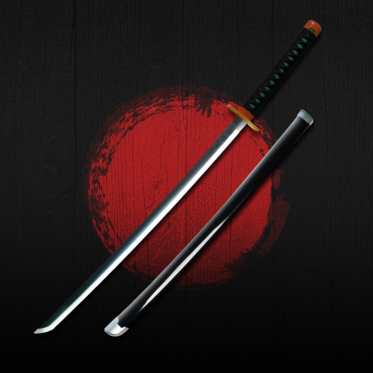 Demon Slayer Muichiro Tokito Neon LED Katana – 100cm Life-Size Light-Up Anime Sword for Cosplay, Display & Training | Elegant Gift for Fans, Kids, Teens & Collectors