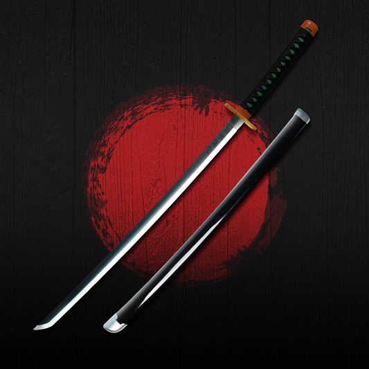 Demon Slayer Muichiro Tokito Neon LED Katana – 100cm Life-Size Light-Up Anime Sword for Cosplay, Display & Training | Elegant Gift for Fans, Kids, Teens & Collectors