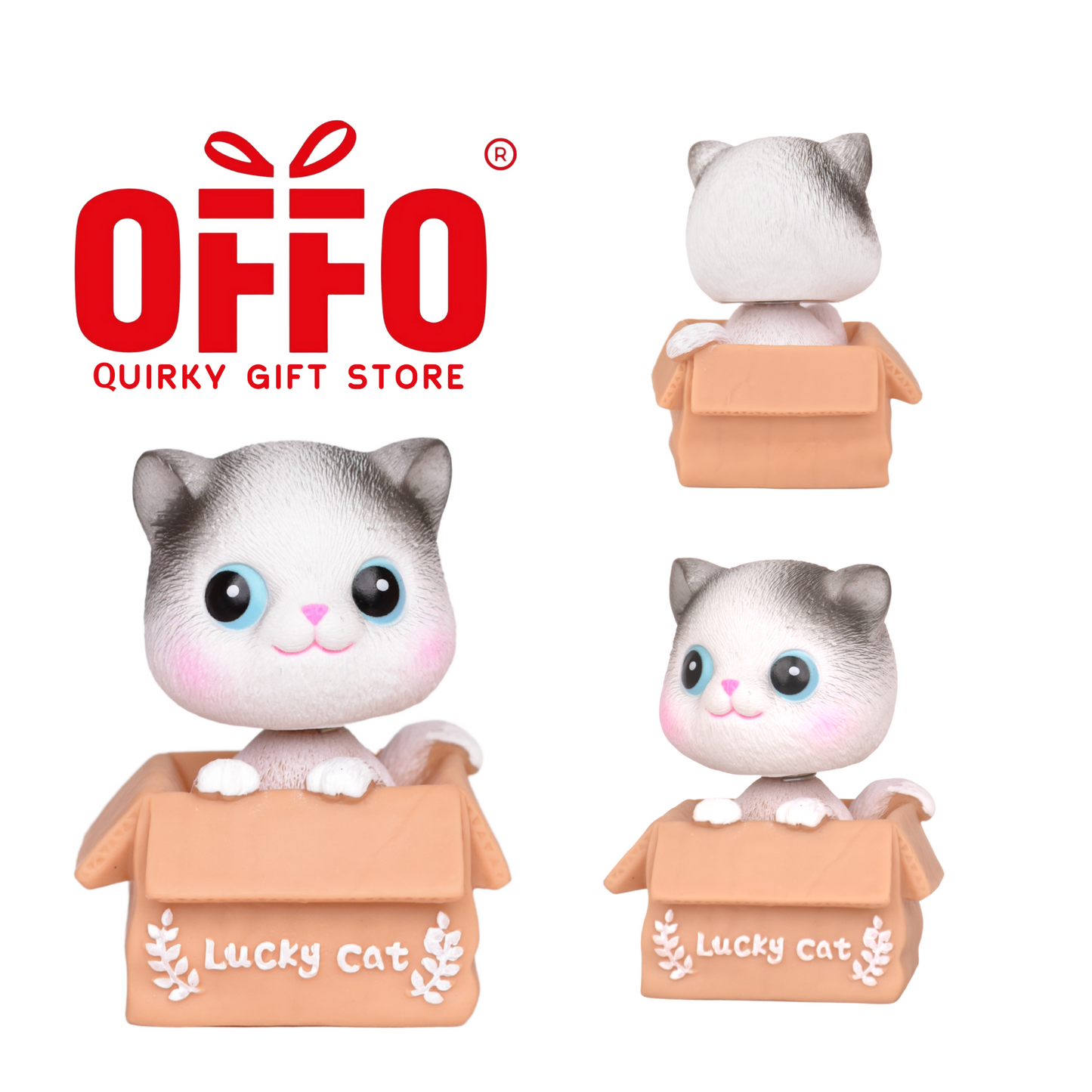 Lucky Cat 2 Bobblehead